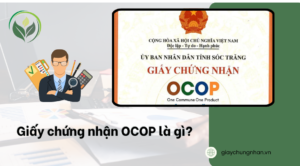 Giấy chứng nhận OCOP là gì?