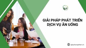 Giải pháp phát triển dịch vụ ăn uống