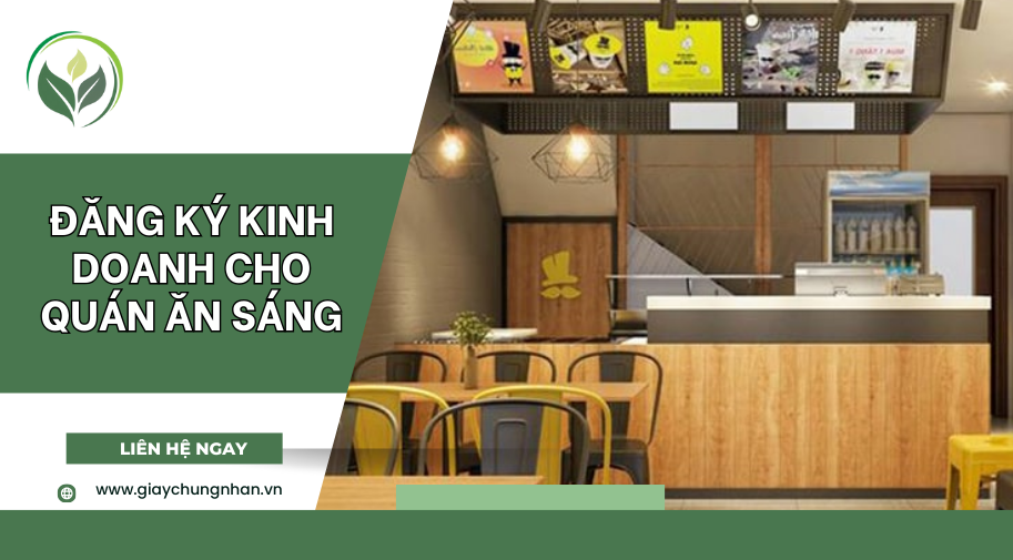 Đăng ký kinh doanh cho quán ăn sáng
