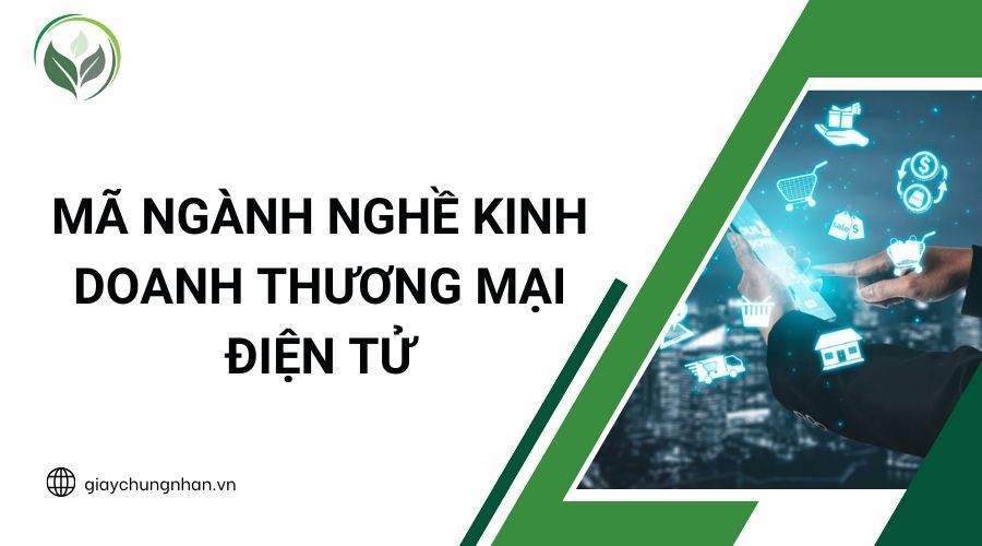 Mã ngành nghề kinh doanh thương mại điện tử