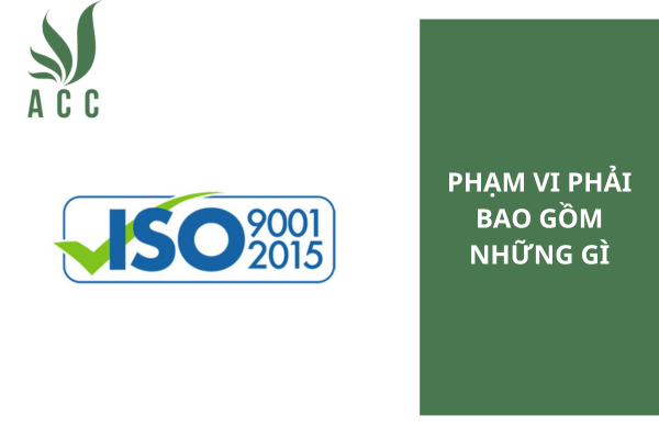 Phạm vi phải bao gồm những gì