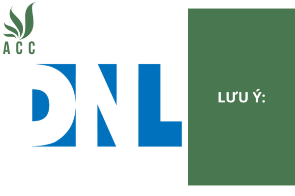 Lưu ý: