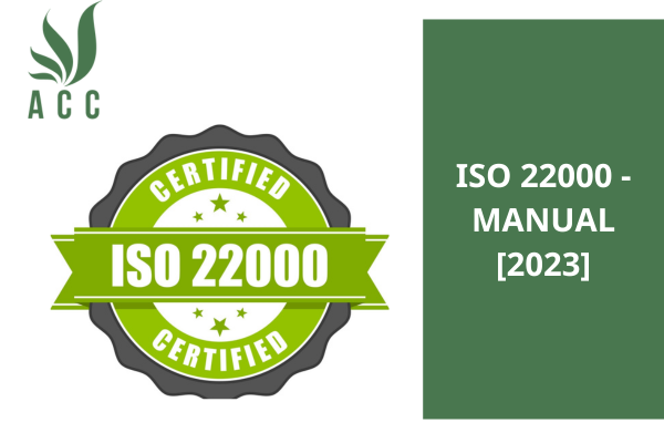 ISO 22000 - Manual [2023]