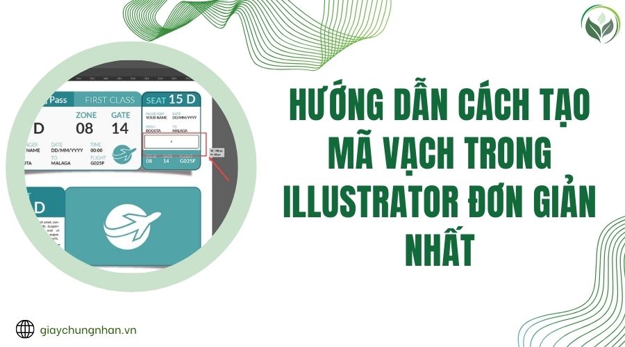 Hướng dẫn cách tạo mã vạch trong illustrator đơn giản nhất