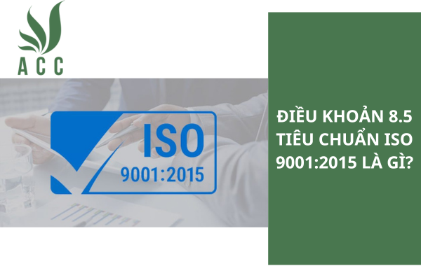 Điều khoản 8.5 Tiêu chuẩn ISO 9001:2015 là gì?