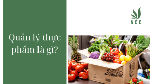 Quản lý thực phẩm là gì?