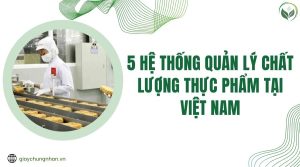5 Hệ thống quản lý chất lượng thực phẩm tại Việt Nam