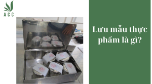 Lưu mẫu thực phẩm là gì?