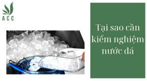 Tại sao cần kiểm nghiệm nước đá
