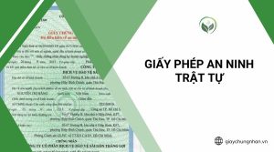 Giấy phép an ninh trật tự