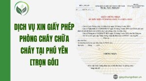 Dịch vụ xin giấy phép phòng cháy chữa cháy tại Phú Yên [Trọn gói]