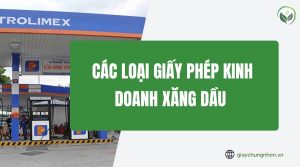  Các loại giấy phép kinh doanh xăng dầu