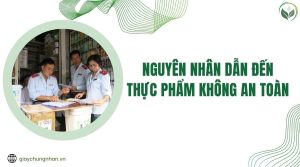 Nguyên nhân dẫn đến thực phẩm không an toàn