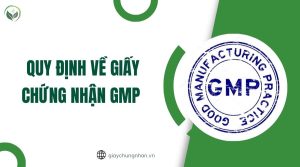 Quy định về giấy chứng nhận GMP 