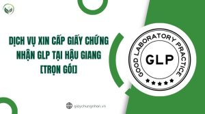 Dịch vụ xin cấp giấy chứng nhận GLP tại Hậu Giang [Trọn gói]