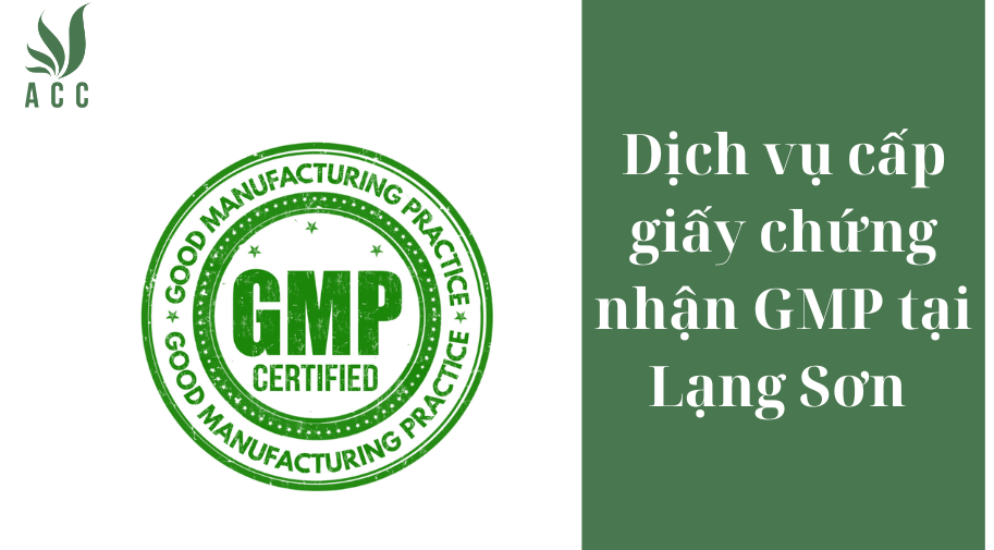 Dịch vụ cấp giấy chứng nhận GMP tại Lạng Sơn [Trọn gói]