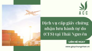 Dịch vụ cấp giấy chứng nhận lưu hành tự do (CFS) tại Thái Nguyên