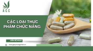 Các loại thực phẩm chức năng