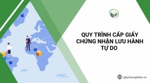 Quy trình cấp giấy chứng nhận lưu hành tự do 