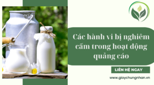 Các hành vi bị nghiêm cấm trong hoạt động quảng cáo