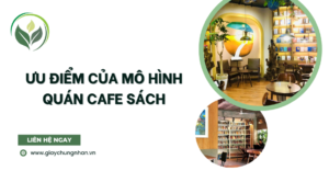 Ưu điểm của mô hình quán cafe sách