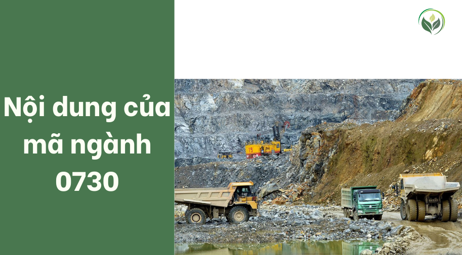 Nội dung của mã ngành 0730