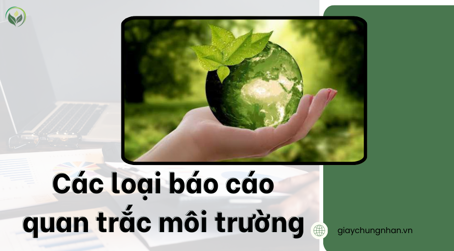 Các loại báo cáo quan trắc môi trường