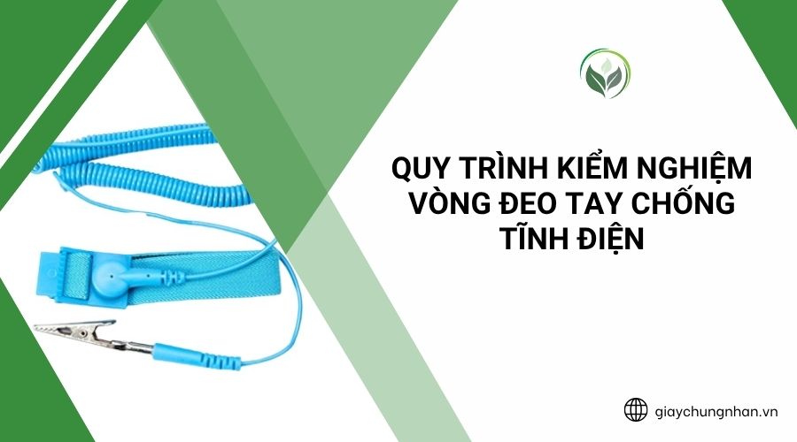 Quy trình kiểm nghiệm vòng đeo tay chống tĩnh điện