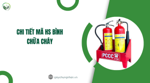 Chi tiết mã HS bình chữa cháy