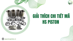 Giải thích chi tiết mã HS Piston 