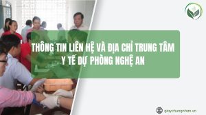 Thông Tin Liên Hệ và Địa Chỉ Trung Tâm Y Tế Dự Phòng Nghệ An