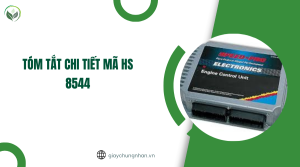 Tóm tắt chi tiết mã HS 8544