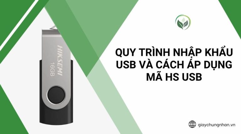 Nhập mã HS USB thế nào?