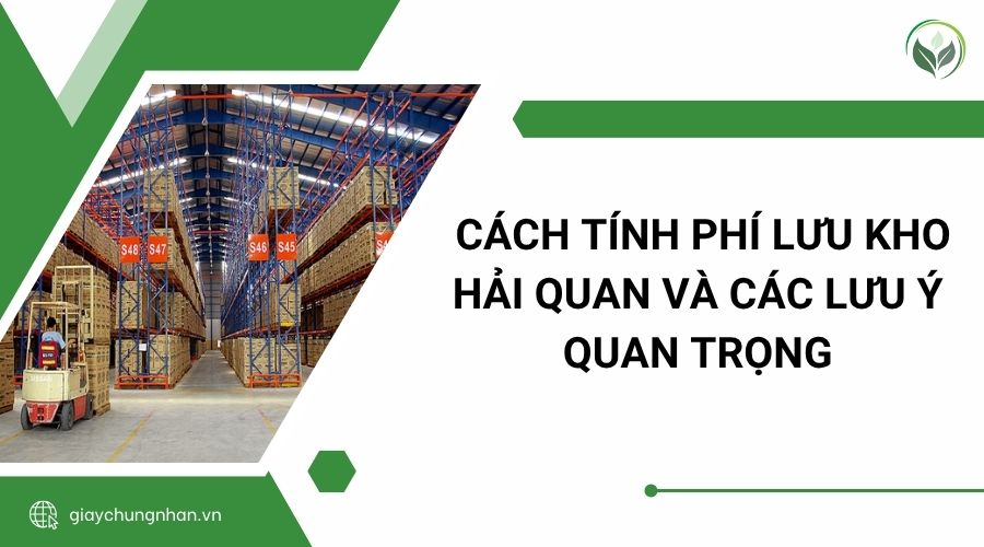  Cách tính phí lưu kho hải quan và các lưu ý quan trọng