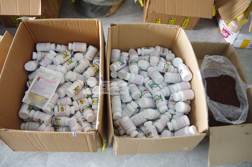 Hàng giả là thuốc chữa bệnh bị thu giữ