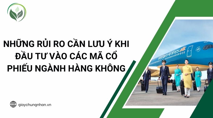 Những rủi ro cần lưu ý khi đầu tư vào các mã cổ phiếu ngành hàng không