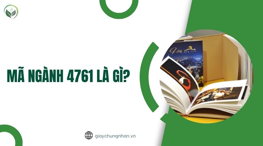 Mã ngành 4761 là gì?