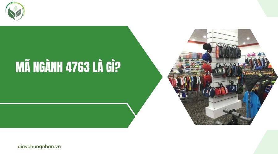 Mã ngành 4763 là gì?.jpg