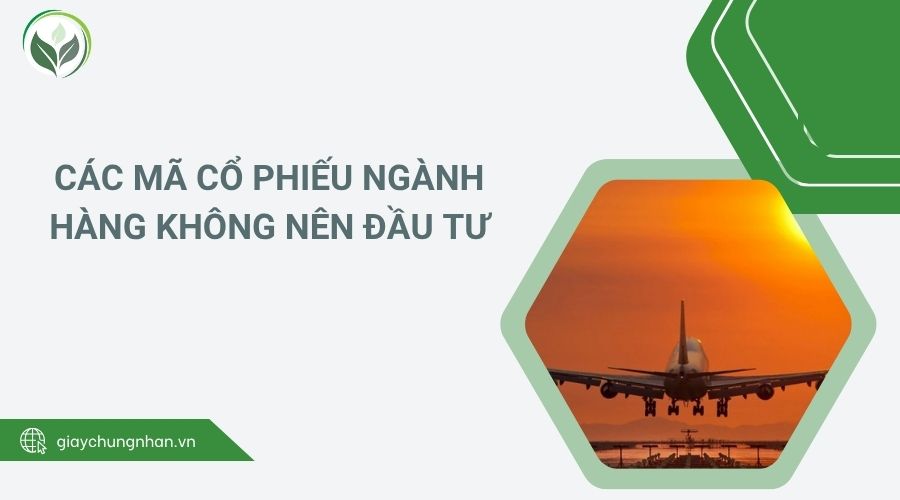 Các mã cổ phiếu ngành hàng không nên đầu tư