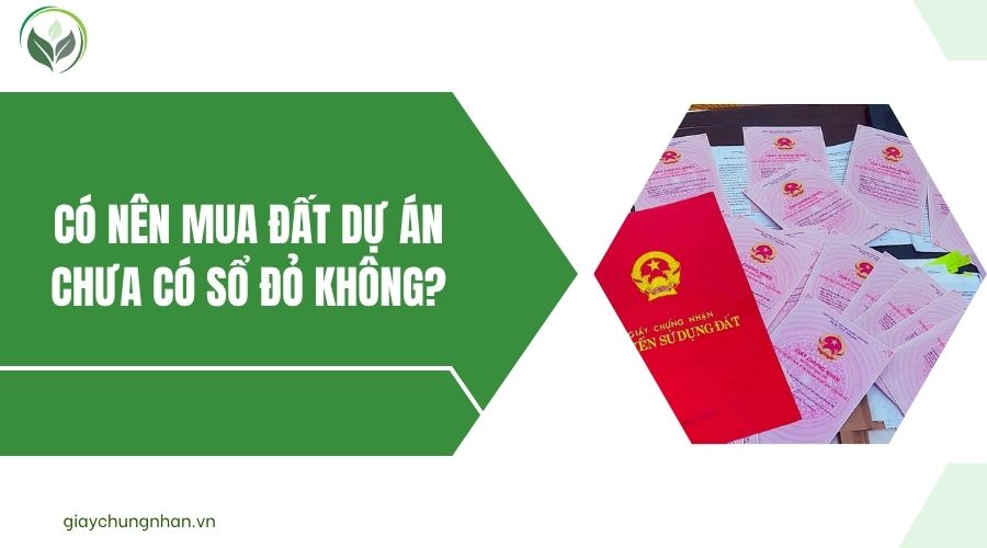 Có nên mua đất dự án chưa có sổ đỏ không?.jpg