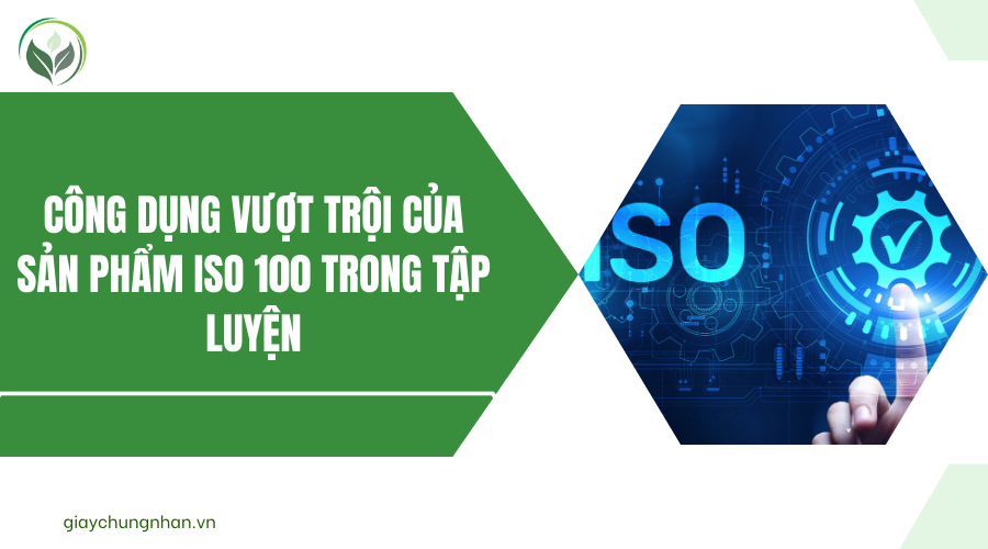 Công dụng vượt trội của sản phẩm ISO 100 trong tập luyện
