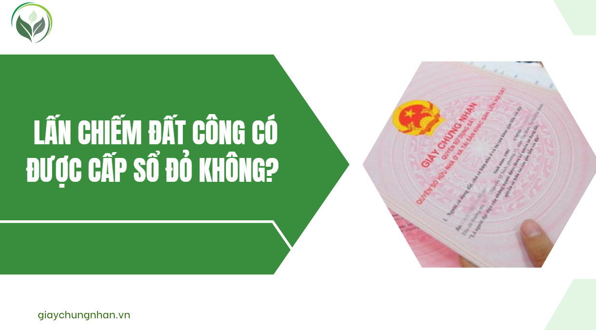 Lấn chiếm đất công có được cấp sổ đỏ không?.jpg