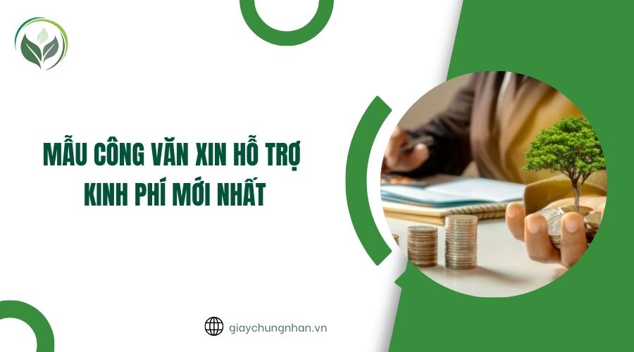 Mẫu công văn xin hỗ trợ kinh phí mới nhất