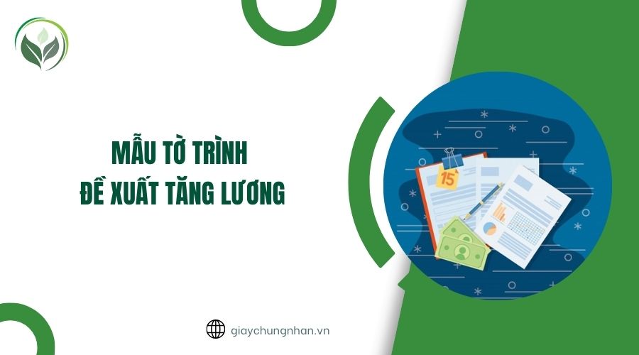 Mẫu tờ trình đề xuất tăng lương