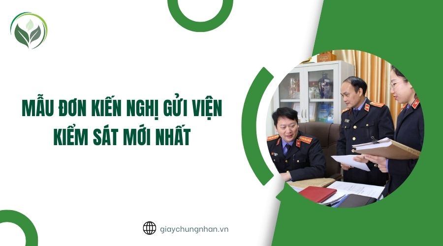 Mẫu đơn kiến nghị gửi viện kiểm sát mới nhất