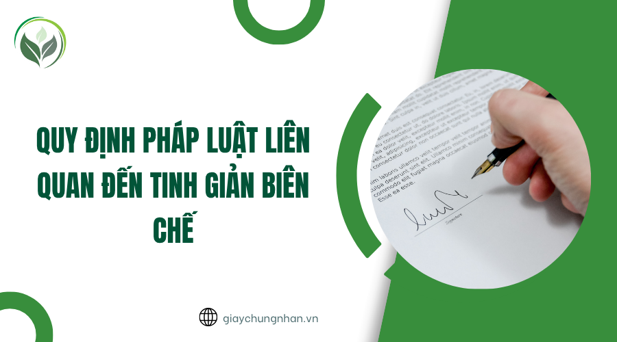 Quy định pháp luật liên quan đến tinh giản biên chế