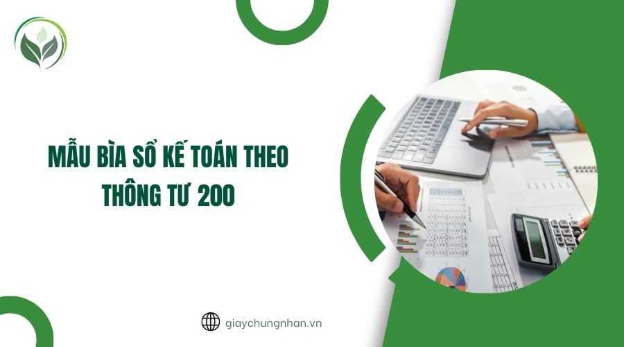 Mẫu bìa sổ kế toán theo Thông tư 200