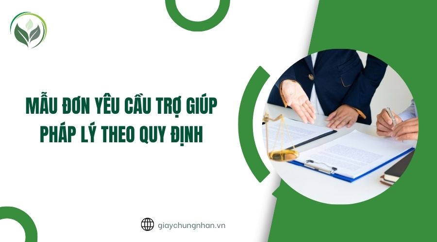 Mẫu đơn yêu cầu trợ giúp pháp lý theo quy định