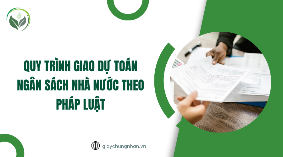 Quy trình giao dự toán ngân sách nhà nước theo pháp luật