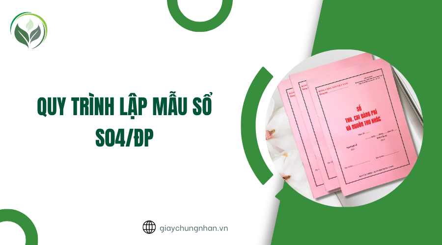 Quy trình lập mẫu sổ S04/ĐP